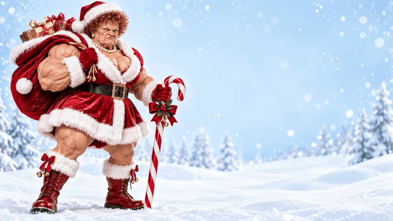 Universum des Weihnachtspakets