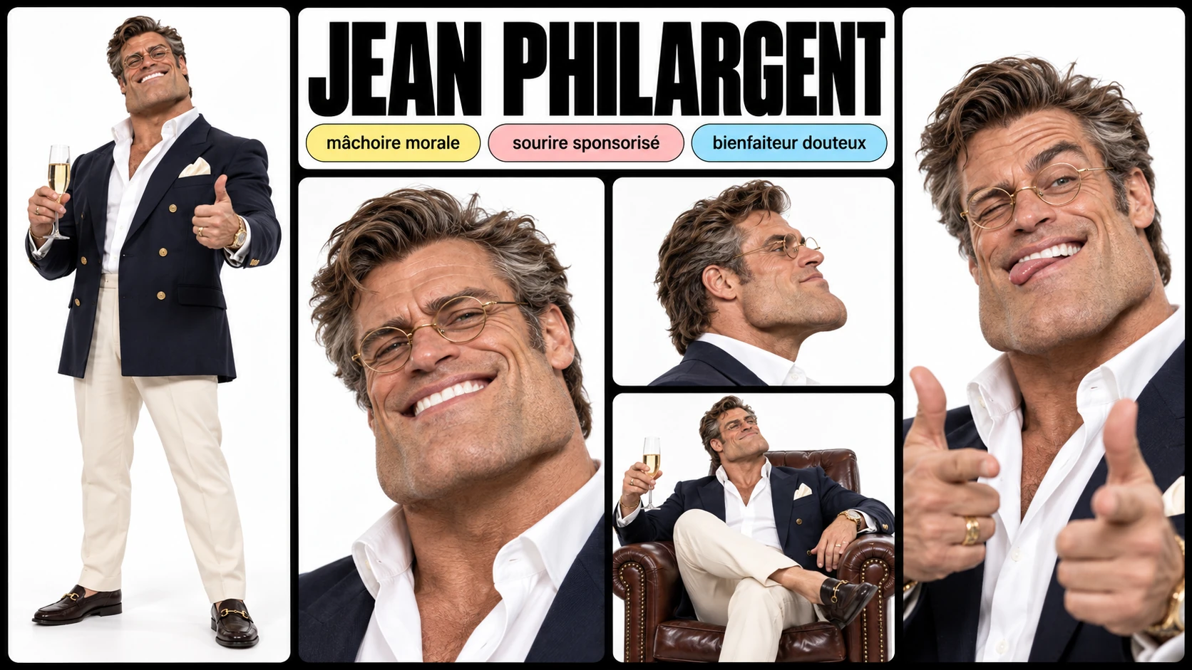 Illustration de la direction Personnage Viral Trend
