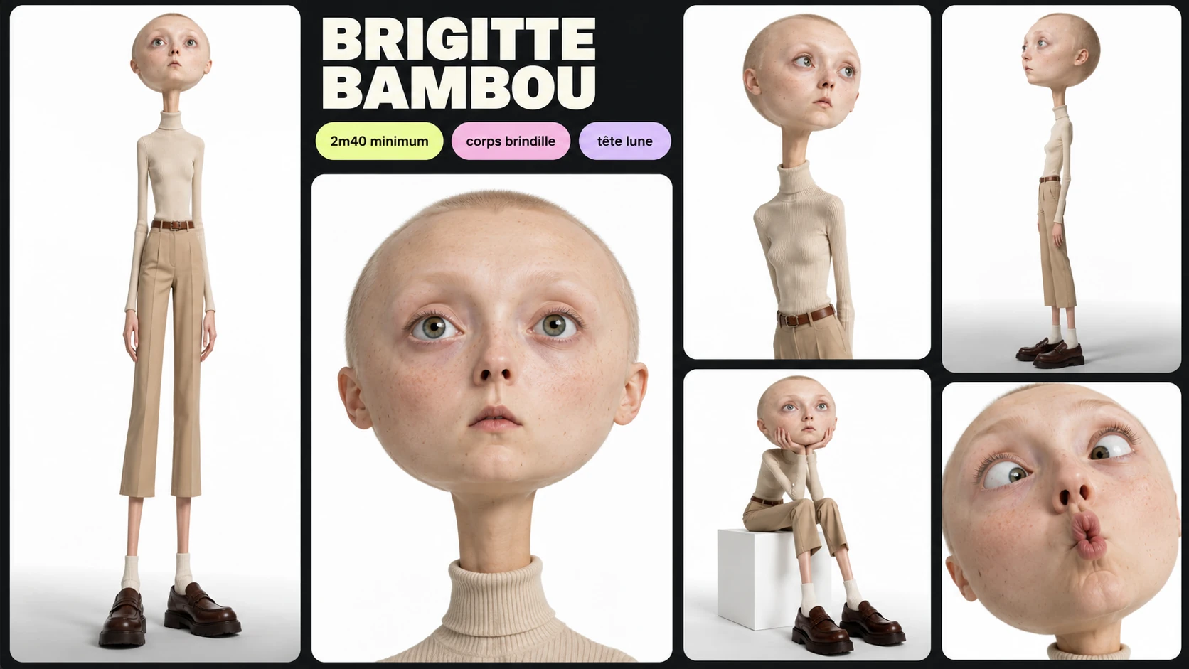Brigitte Bambou — silhouette