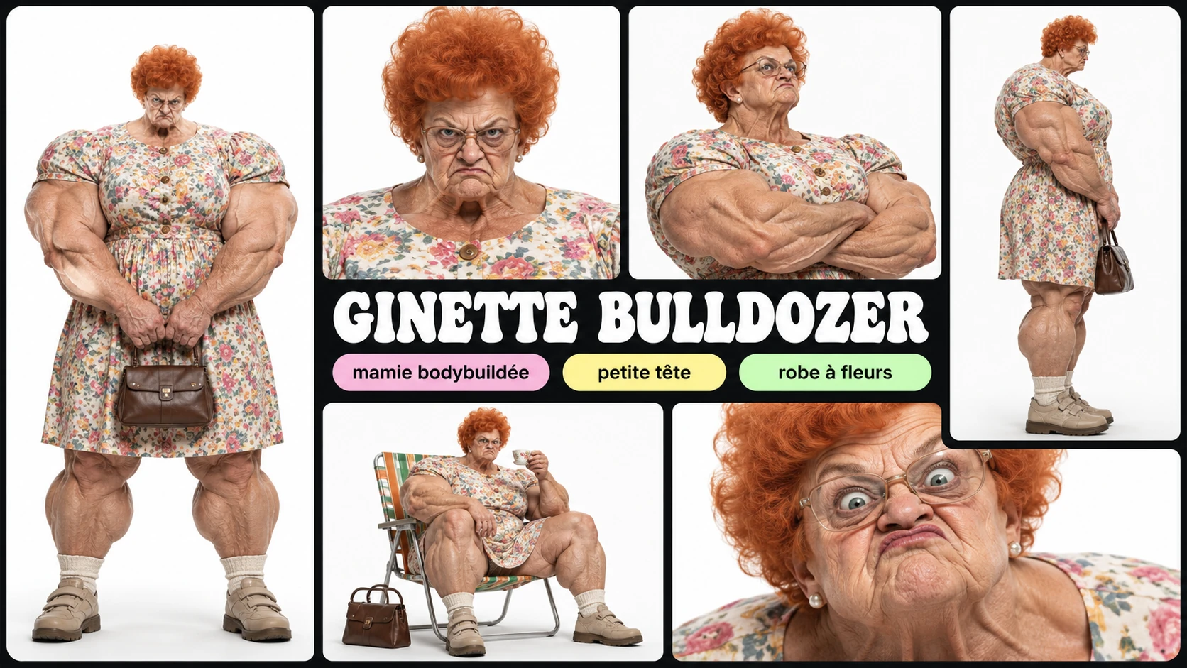 Ginette Bulldozer — silhouette
