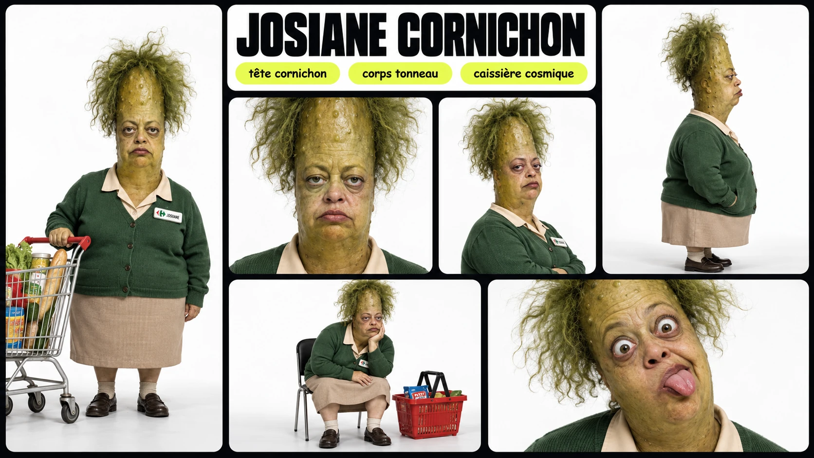 Josiane Cornichon — silhouette